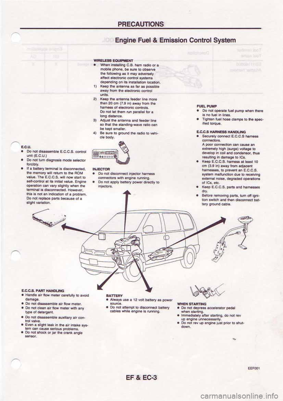 NISSAN SERENA 1992 Service Manual NISSAN SERENA 1992 Service Manual