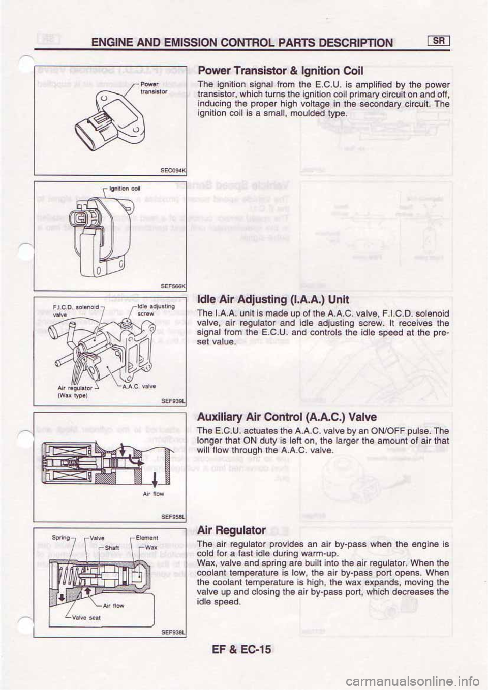 NISSAN SERENA 1992 Service Manual NISSAN SERENA 1992 Service Manual