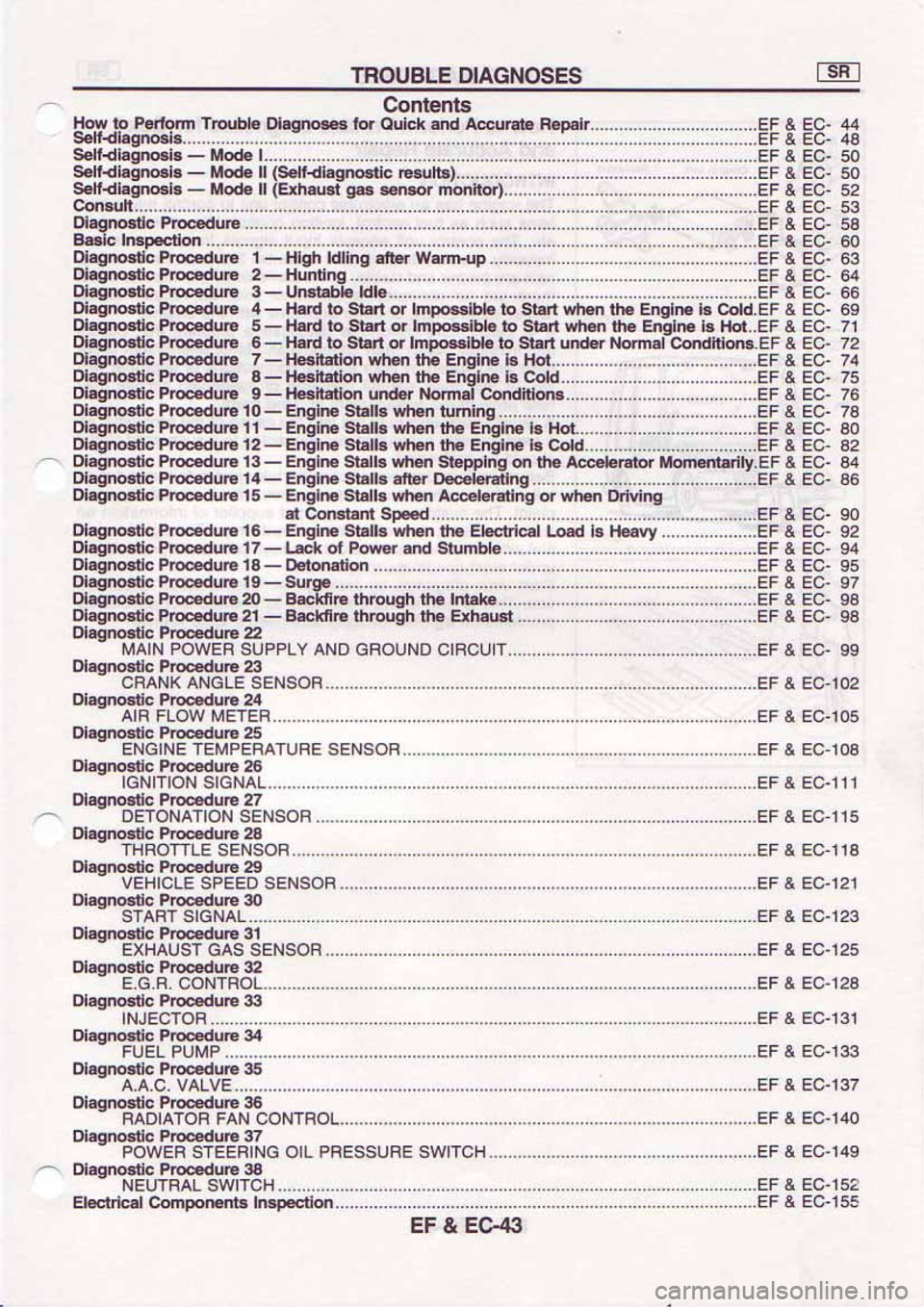 NISSAN SERENA 1992 Service Manual NISSAN SERENA 1992 Service Manual