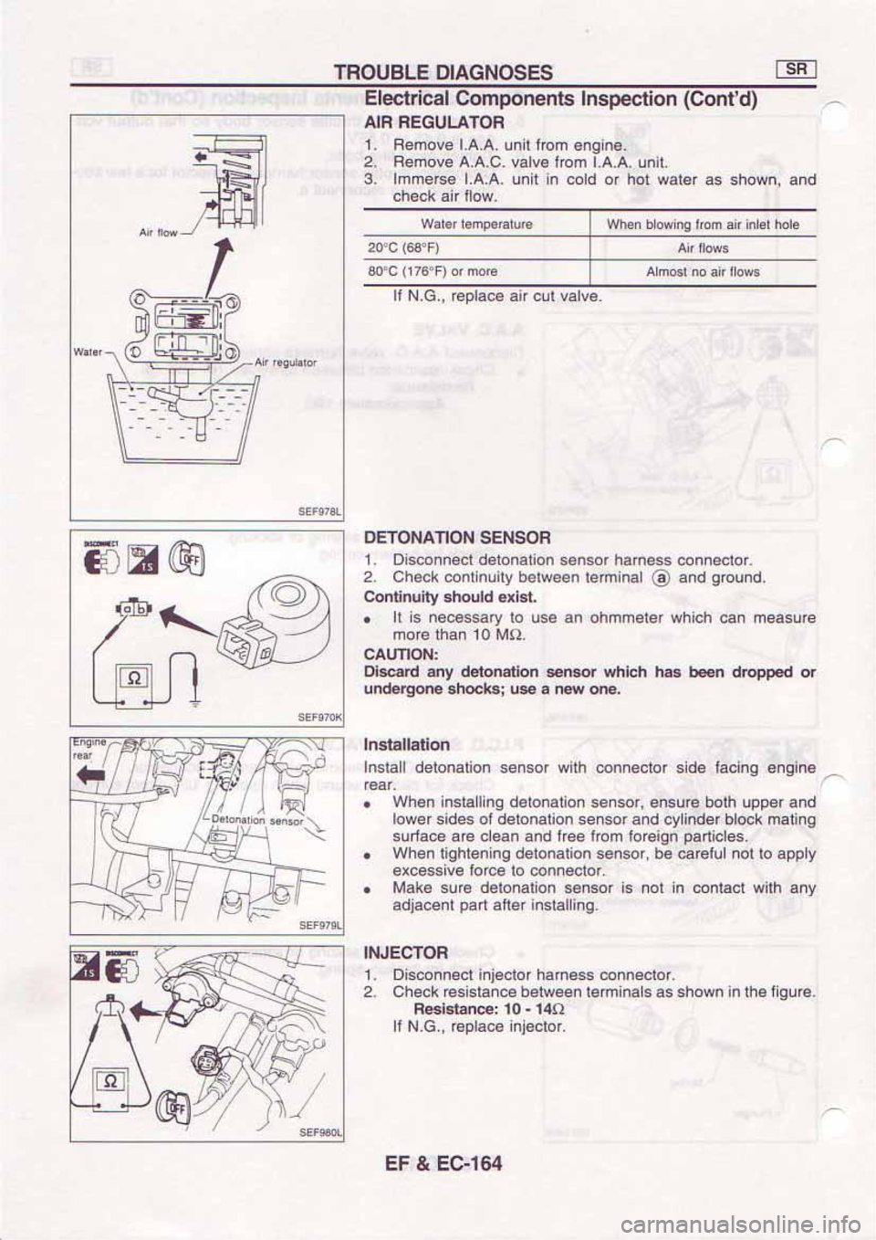 NISSAN SERENA 1992  Service Manual 