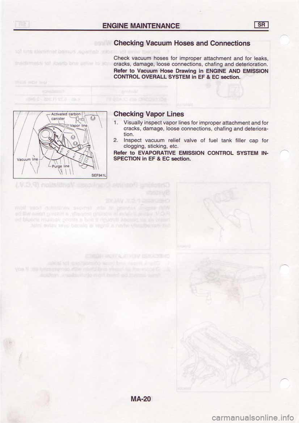 NISSAN SERENA 1992 Workshop Manual 