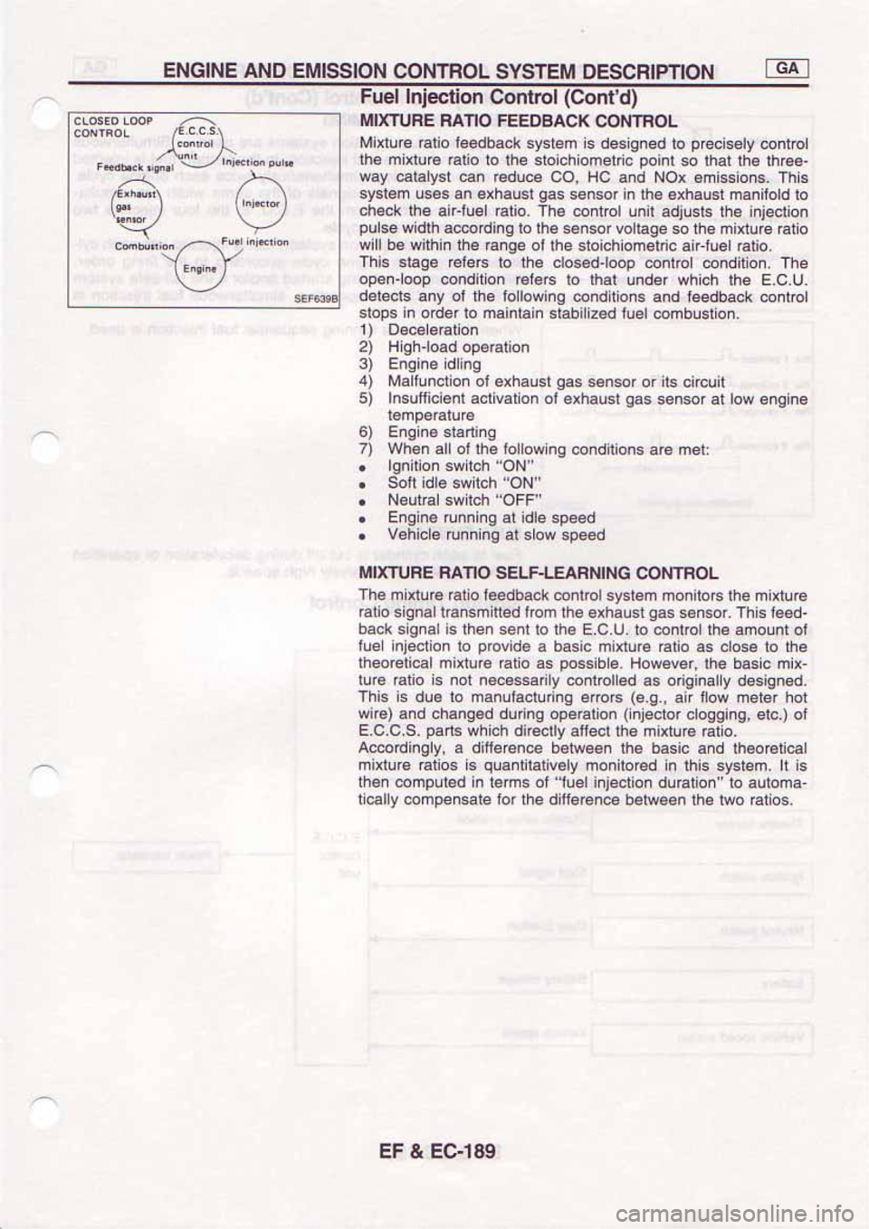 NISSAN SERENA 1992 Service Manual NISSAN SERENA 1992 Service Manual