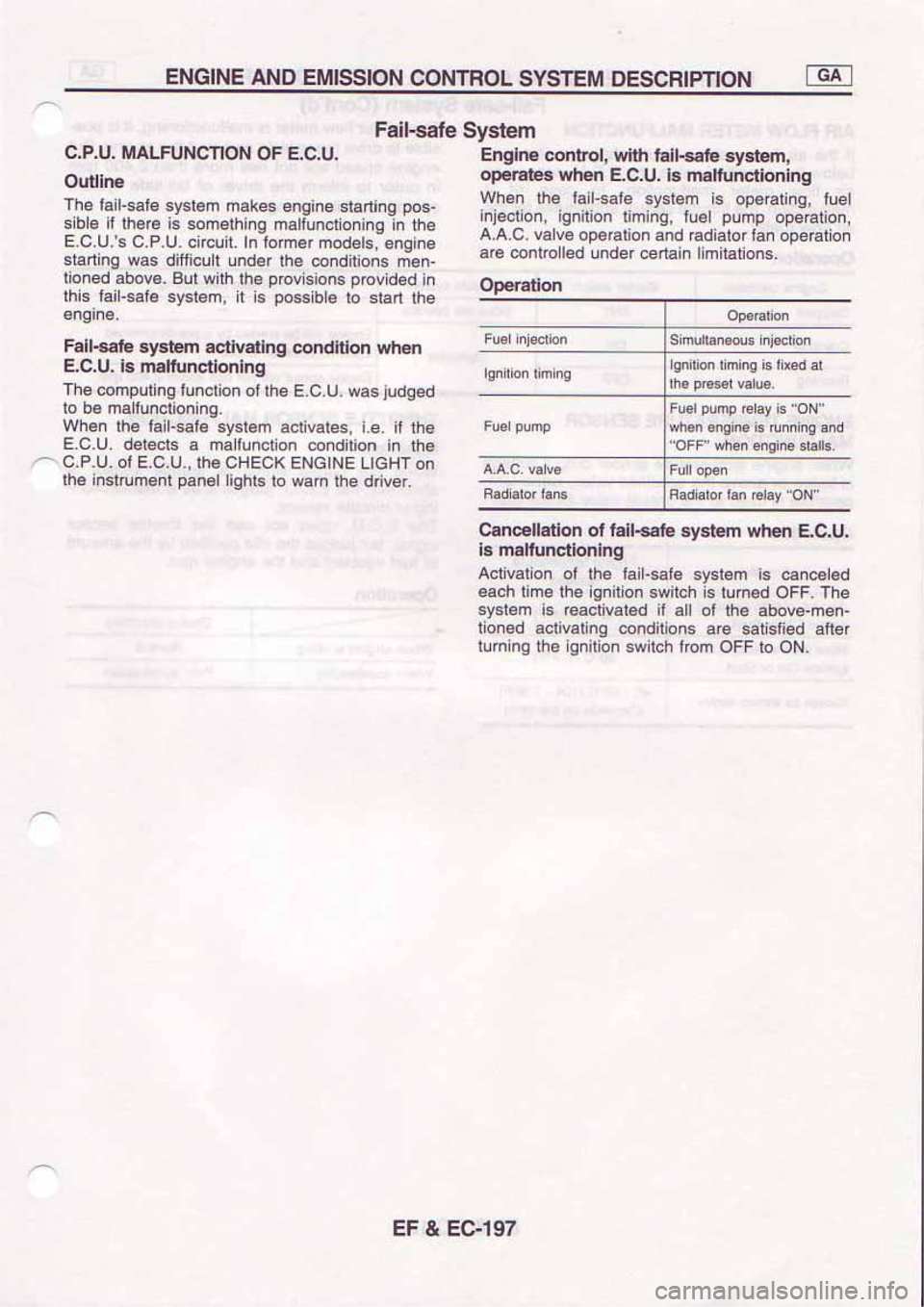 NISSAN SERENA 1992 Service Manual NISSAN SERENA 1992 Service Manual
