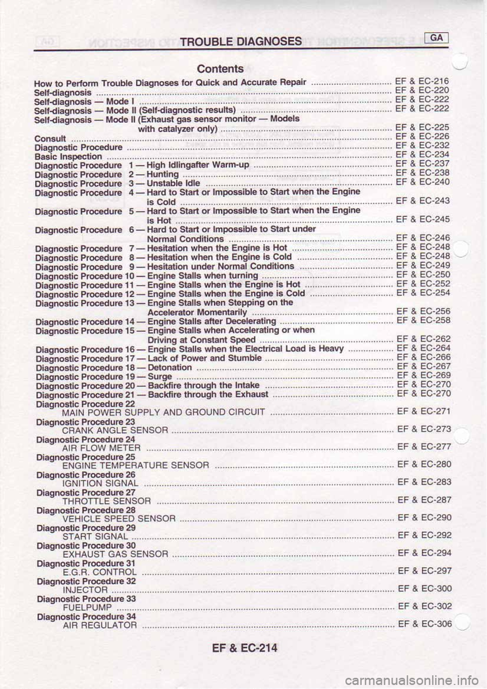 NISSAN SERENA 1992 Service Manual NISSAN SERENA 1992 Service Manual