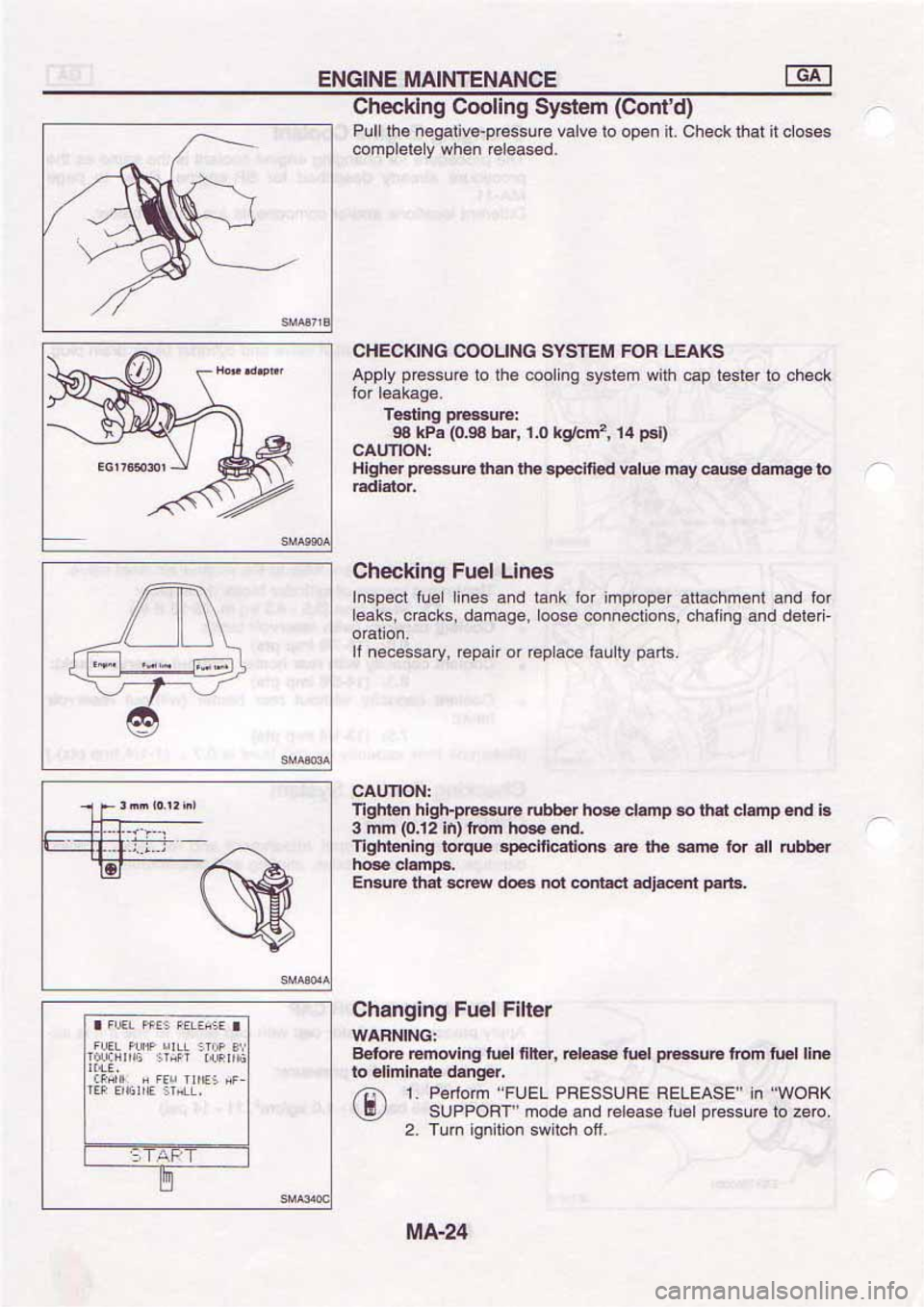 NISSAN SERENA 1992 Workshop Manual NISSAN SERENA 1992 Workshop Manual