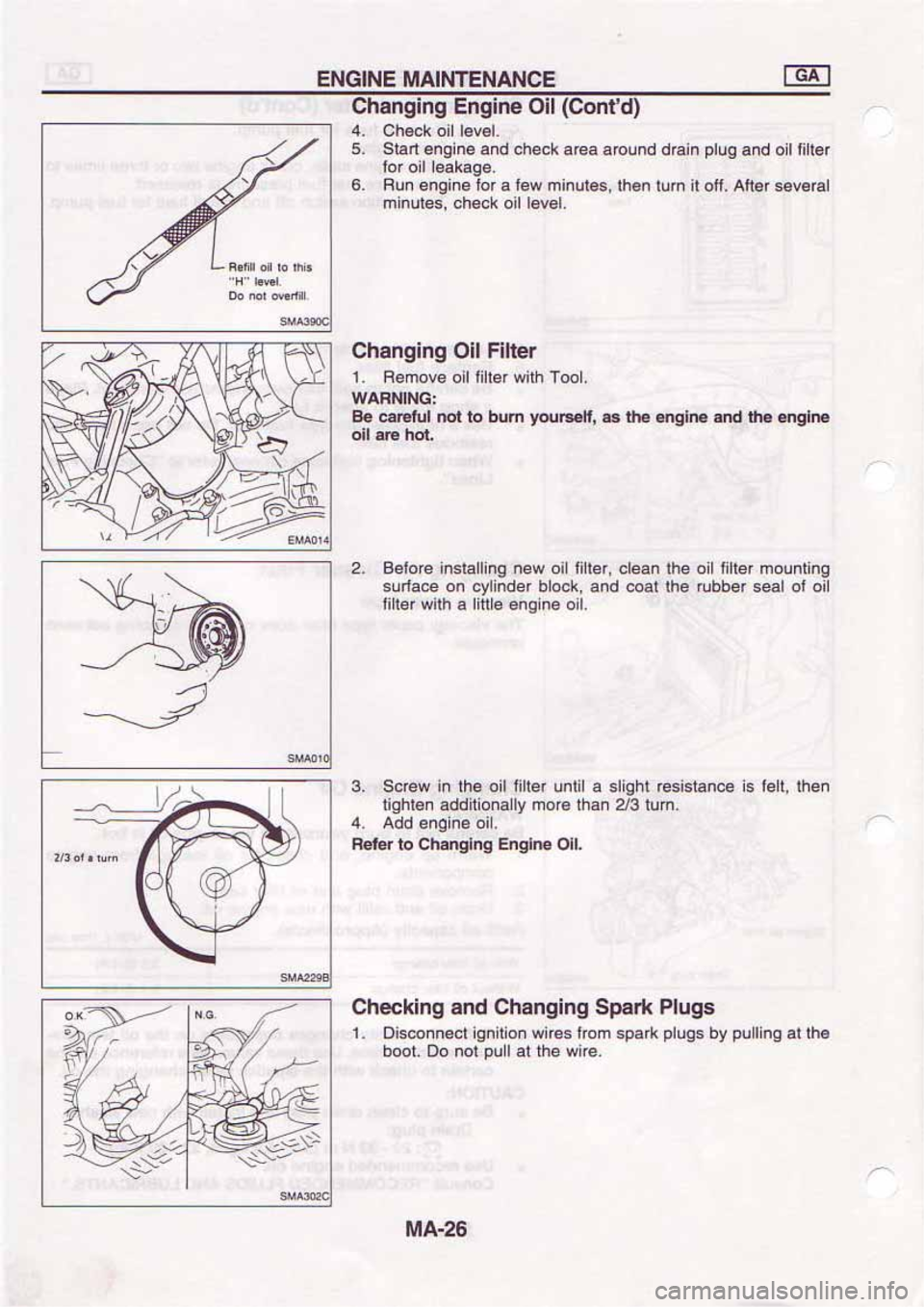 NISSAN SERENA 1992 Workshop Manual NISSAN SERENA 1992 Workshop Manual
