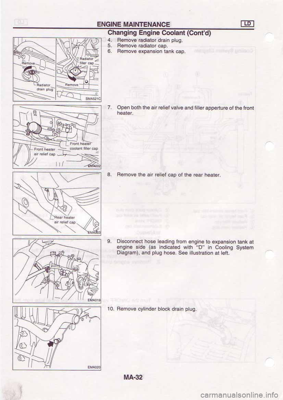 NISSAN SERENA 1992 Repair Manual NISSAN SERENA 1992 Repair Manual
