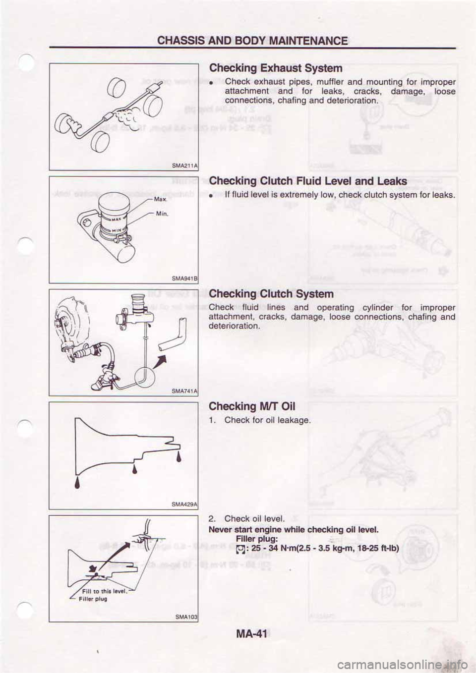 NISSAN SERENA 1992 Repair Manual NISSAN SERENA 1992 Repair Manual