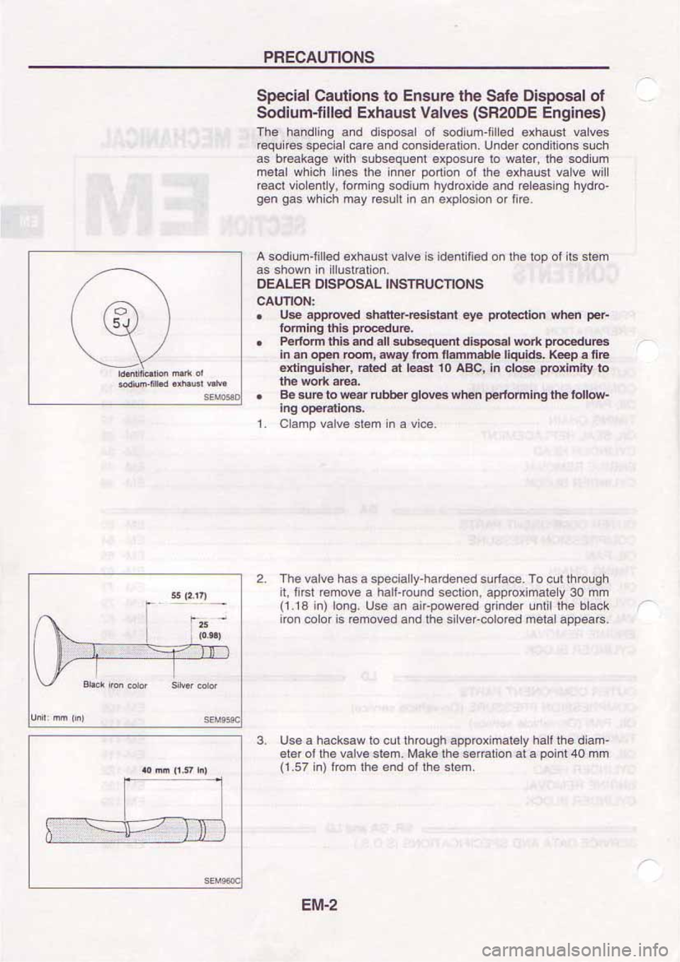 NISSAN SERENA 1992 Manual Online NISSAN SERENA 1992 Manual Online