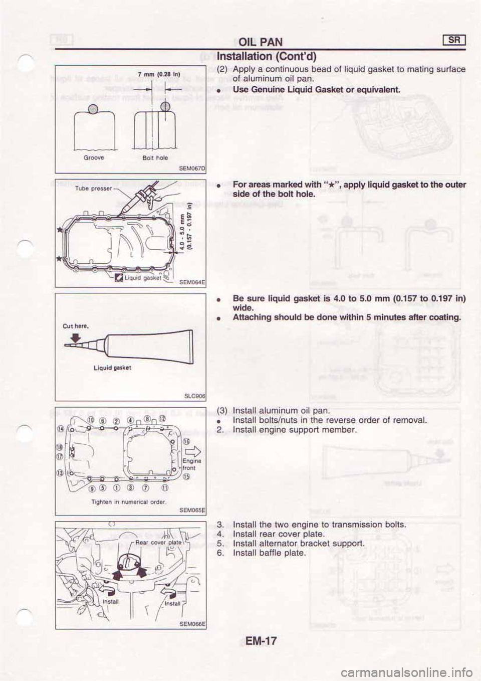 NISSAN SERENA 1992 Owners Manual NISSAN SERENA 1992 Owners Manual