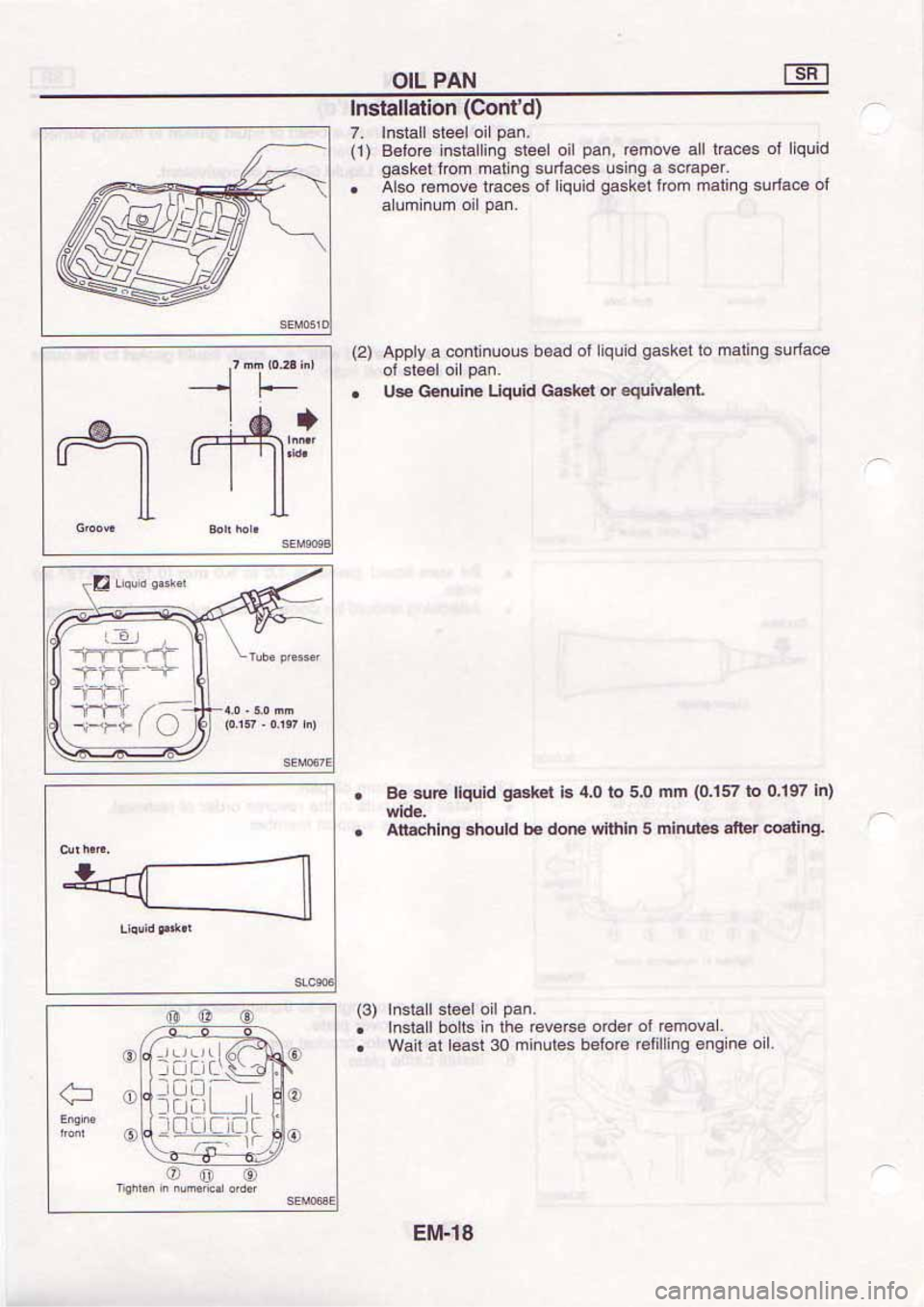 NISSAN SERENA 1992 Owners Manual NISSAN SERENA 1992 Owners Manual