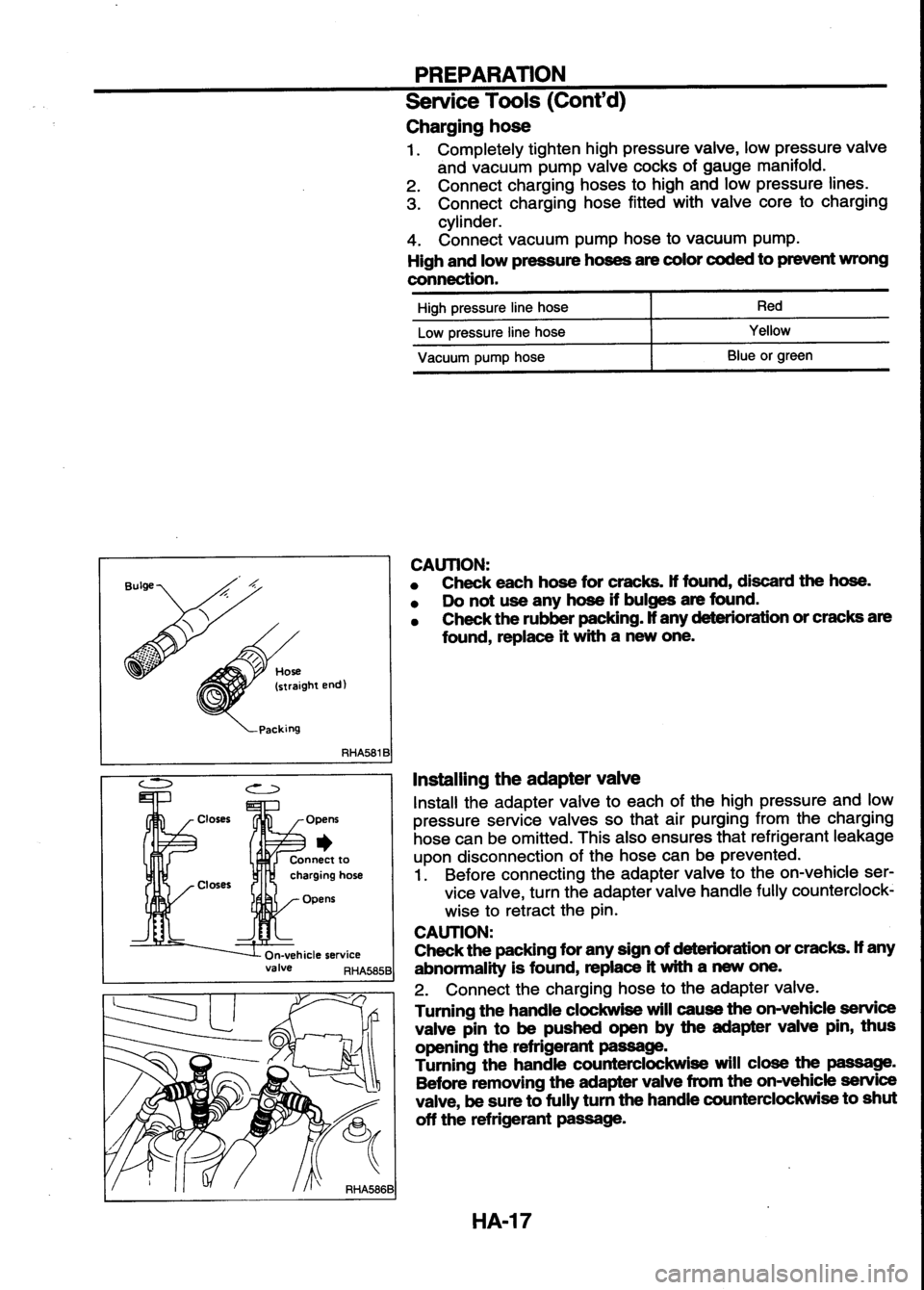 NISSAN SERENA 1993 Service Repair Manual NISSAN SERENA 1993 Service Repair Manual