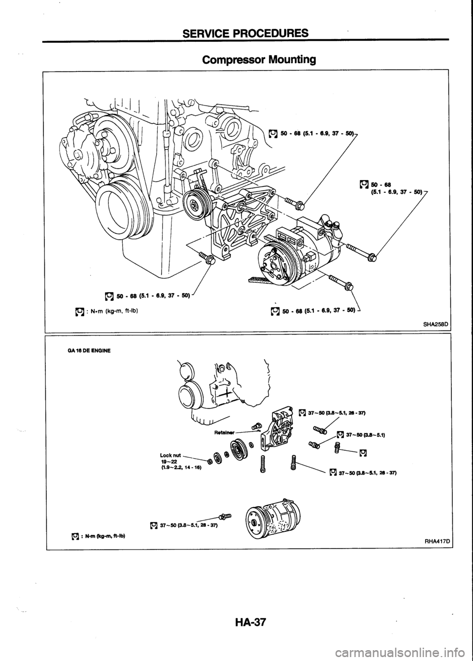 NISSAN SERENA 1993 Service Repair Manual NISSAN SERENA 1993 Service Repair Manual