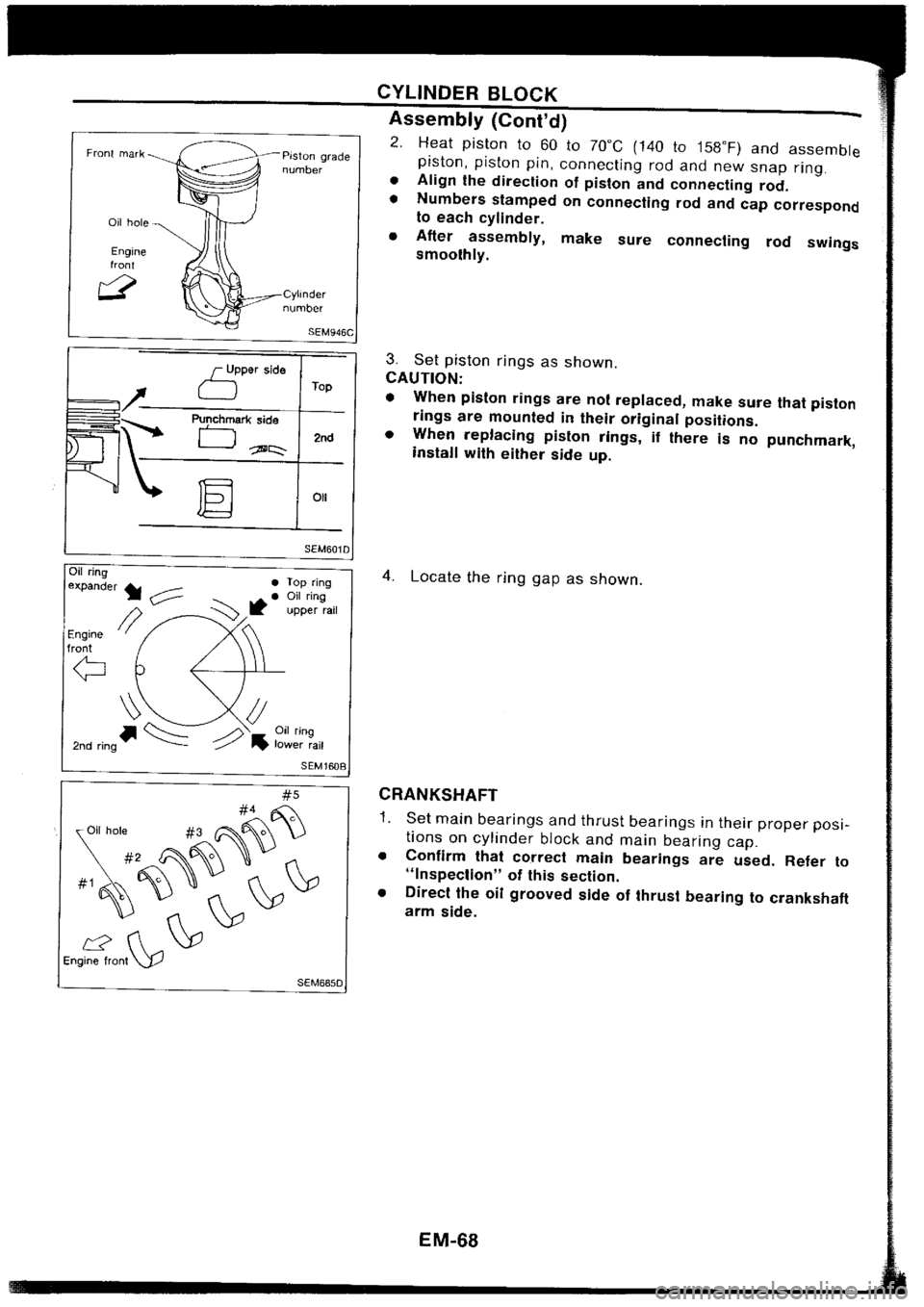 NISSAN SILVIA 1994  Service Repair Manual 