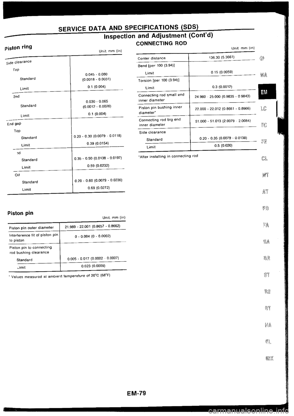 NISSAN SILVIA 1994  Service Repair Manual 