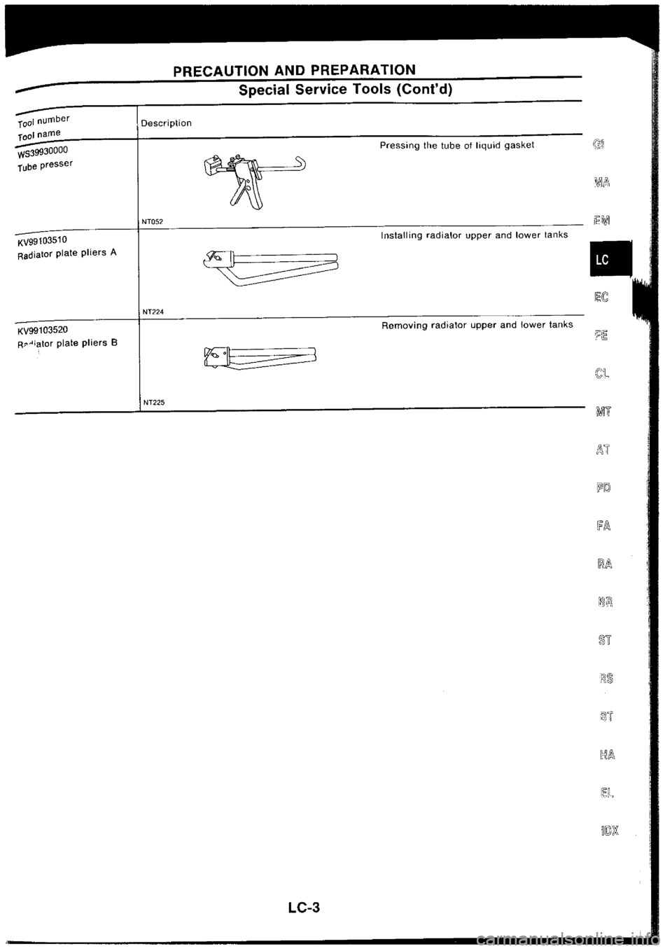 NISSAN SILVIA 1994  Service Repair Manual 
