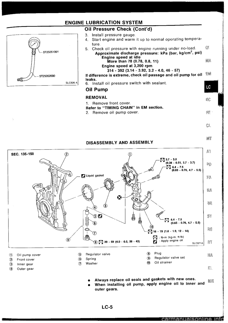 NISSAN SILVIA 1994 Service Repair Manual NISSAN SILVIA 1994 Service Repair Manual