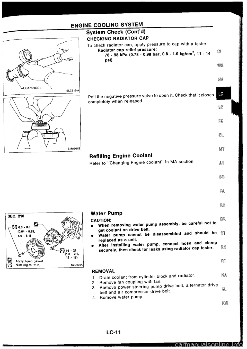 NISSAN SILVIA 1994 Service Repair Manual NISSAN SILVIA 1994 Service Repair Manual