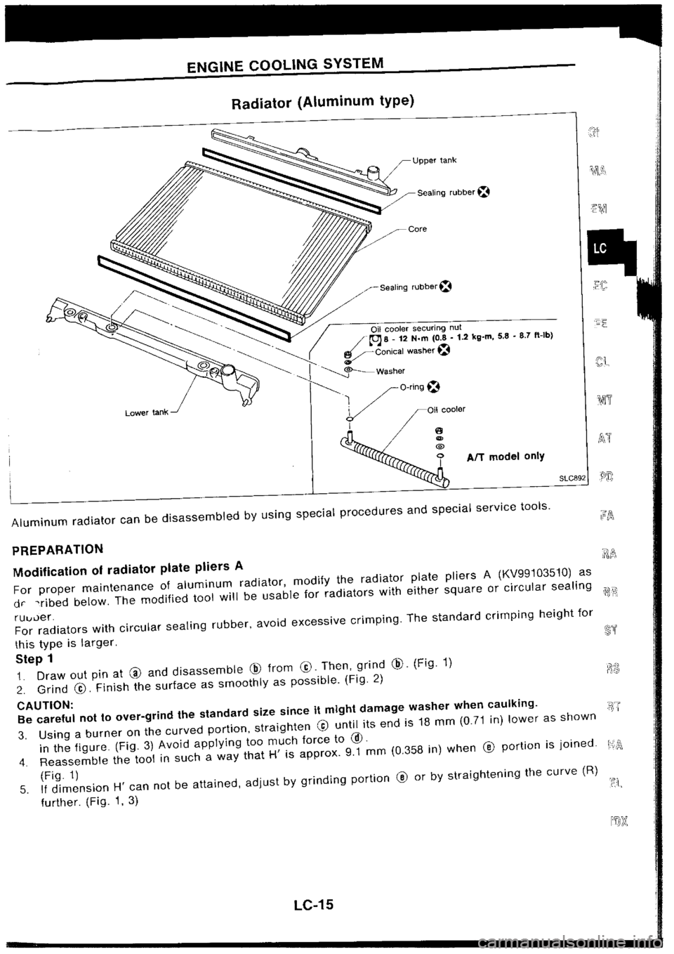 NISSAN SILVIA 1994  Service Repair Manual 