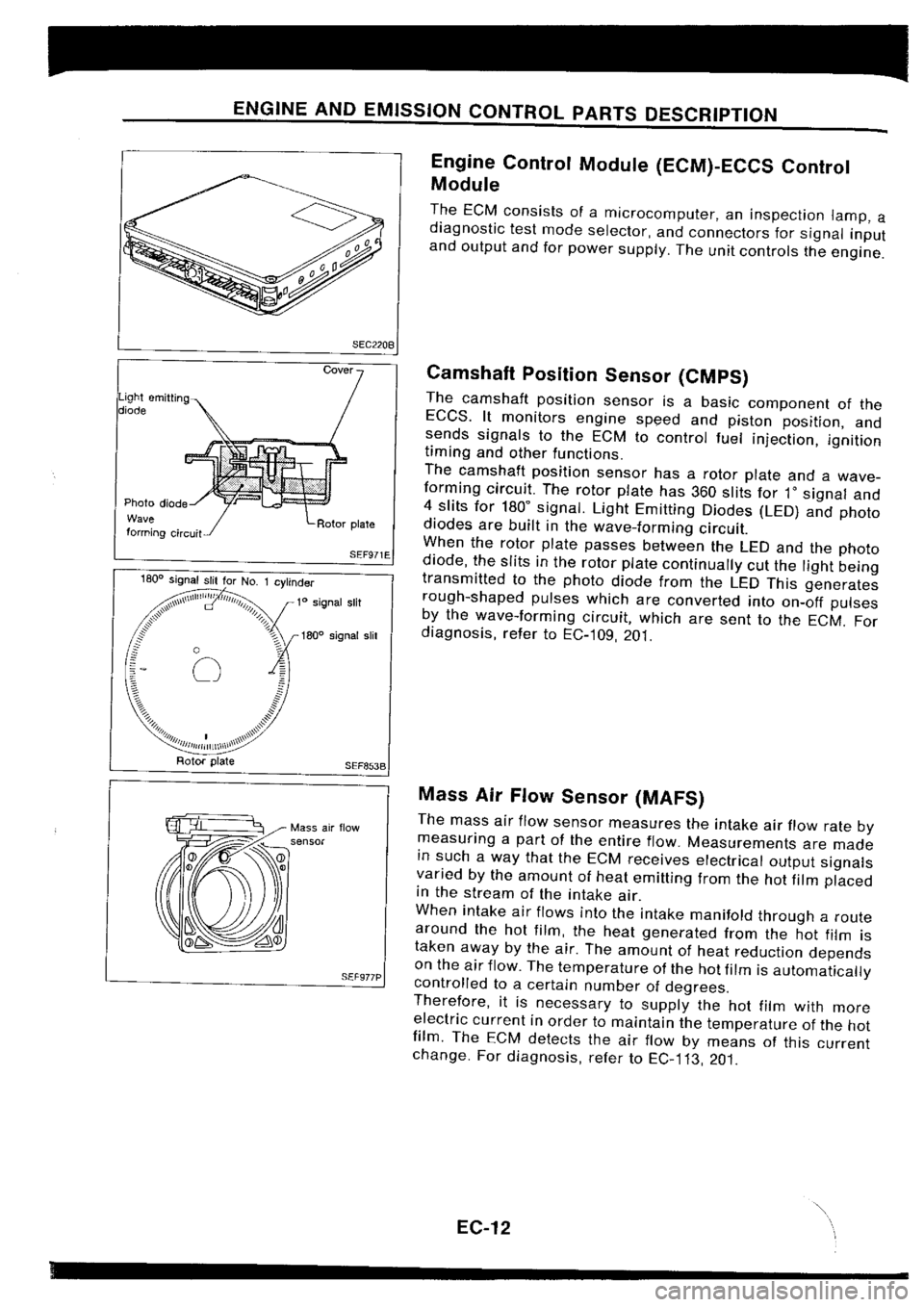 NISSAN SILVIA 1994  Service Repair Manual 