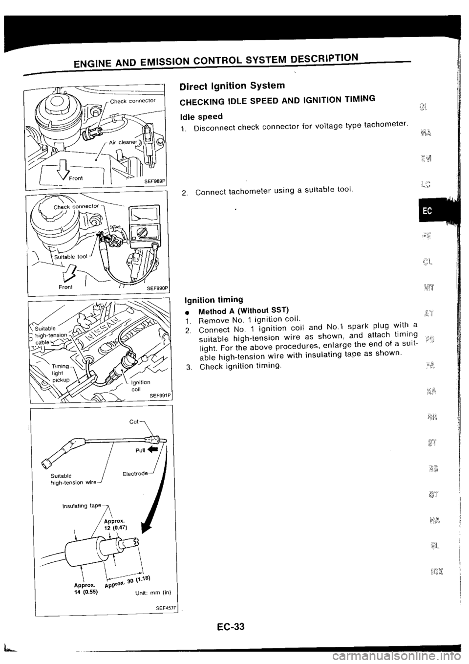 NISSAN SILVIA 1994  Service Repair Manual 