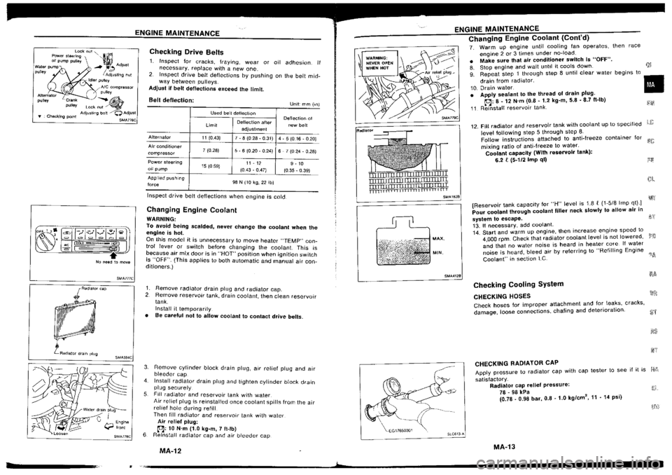 NISSAN SILVIA 1994  Service User Guide 
