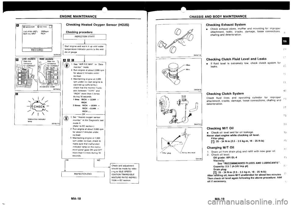 NISSAN SILVIA 1994 Service Owners Manual NISSAN SILVIA 1994 Service Owners Manual
