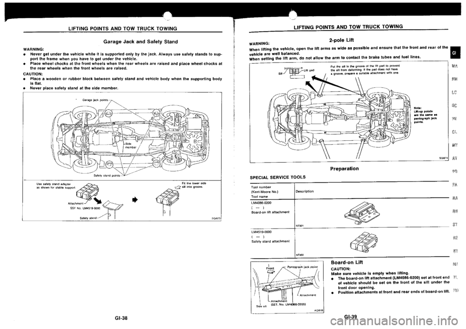 NISSAN SILVIA 1994 Service Owners Guide NISSAN SILVIA 1994 Service Owners Guide