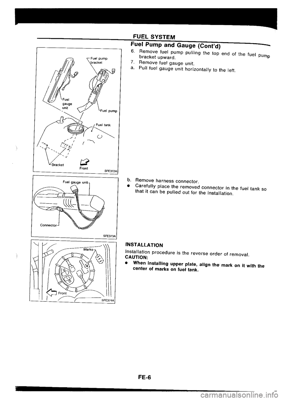 NISSAN SILVIA 1994  Service Repair Manual 