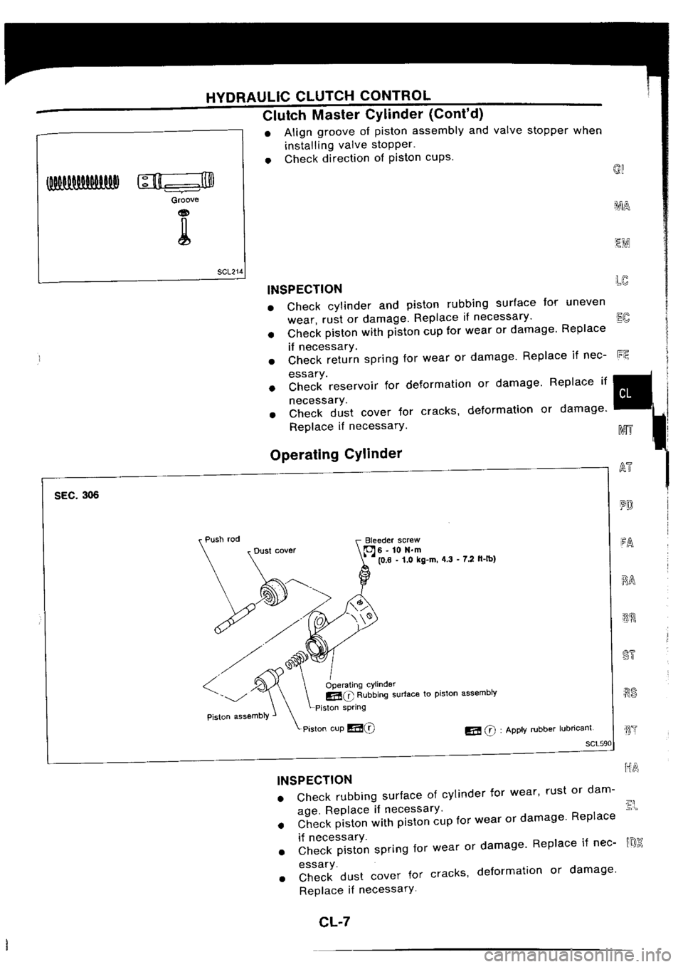 NISSAN SILVIA 1994  Service Repair Manual 