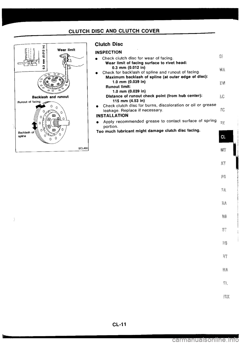 NISSAN SILVIA 1994  Service Repair Manual 