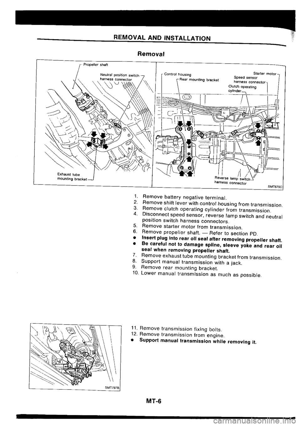 NISSAN SILVIA 1994  Service Repair Manual 