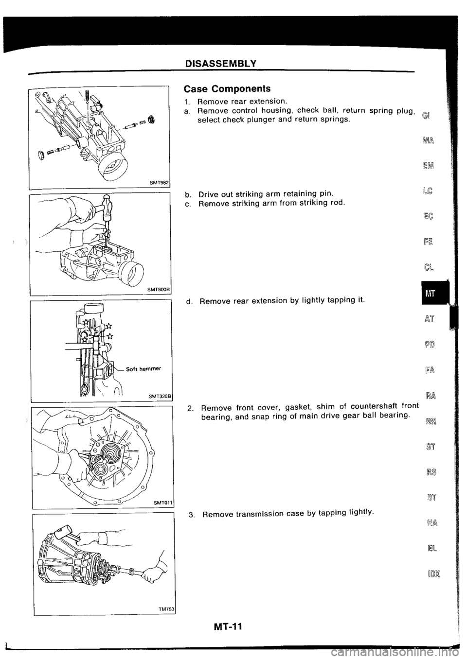 NISSAN SILVIA 1994  Service Repair Manual 