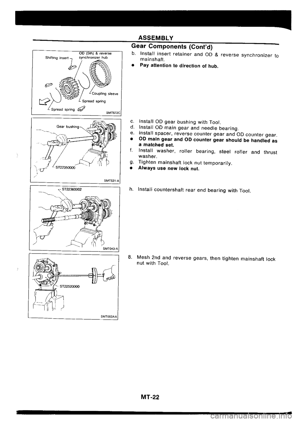 NISSAN SILVIA 1994  Service Repair Manual 