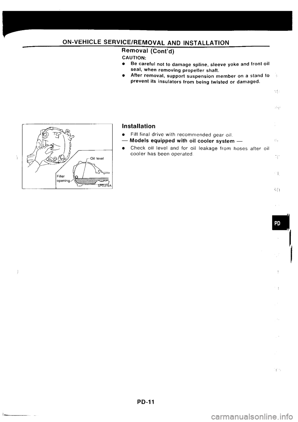 NISSAN SILVIA 1994 Service Repair Manual NISSAN SILVIA 1994 Service Repair Manual