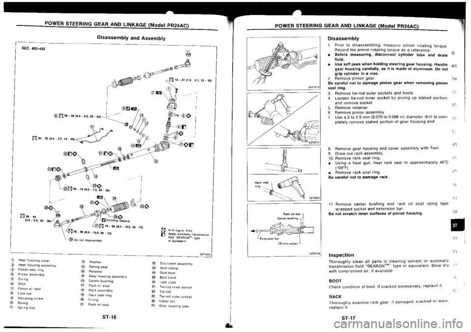 NISSAN SILVIA 1994  Service Repair Manual 
