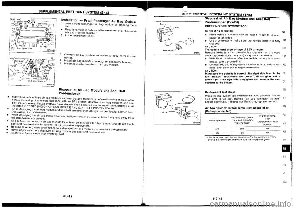 NISSAN SILVIA 1994 Service Repair Manual NISSAN SILVIA 1994 Service Repair Manual