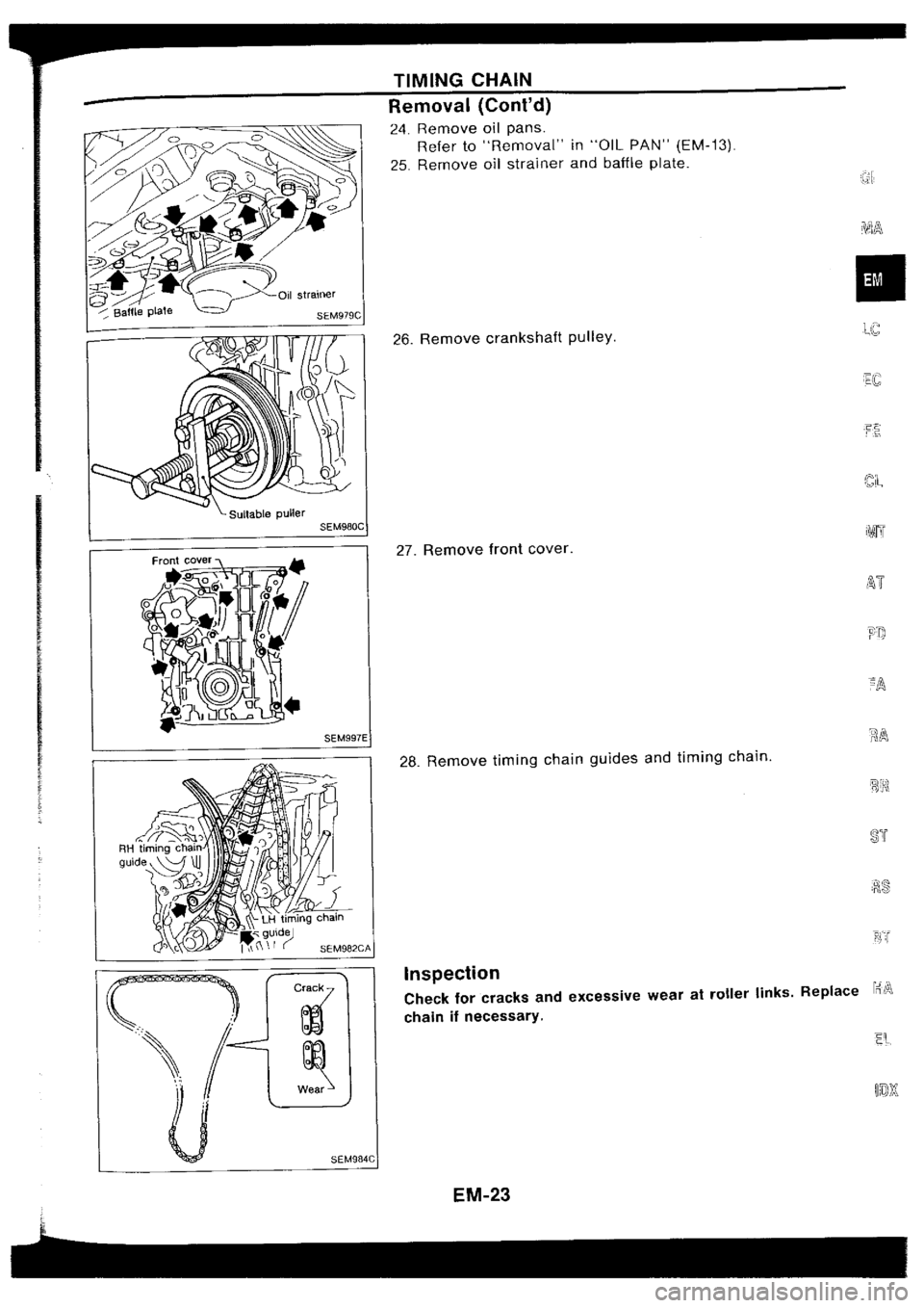 NISSAN SILVIA 1994  Service Workshop Manual 