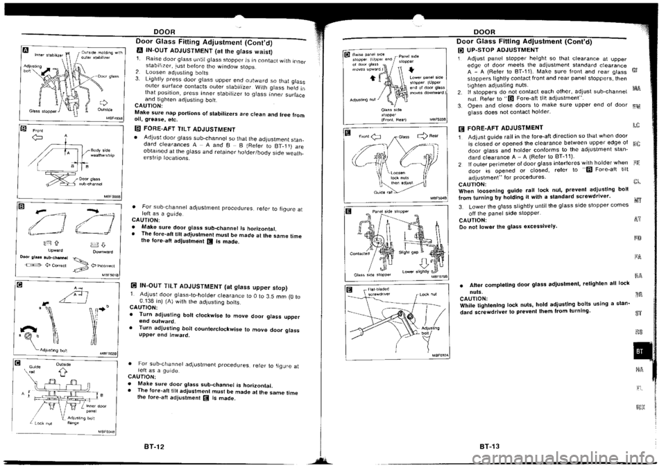NISSAN SILVIA 1994 Service Repair Manual NISSAN SILVIA 1994 Service Repair Manual