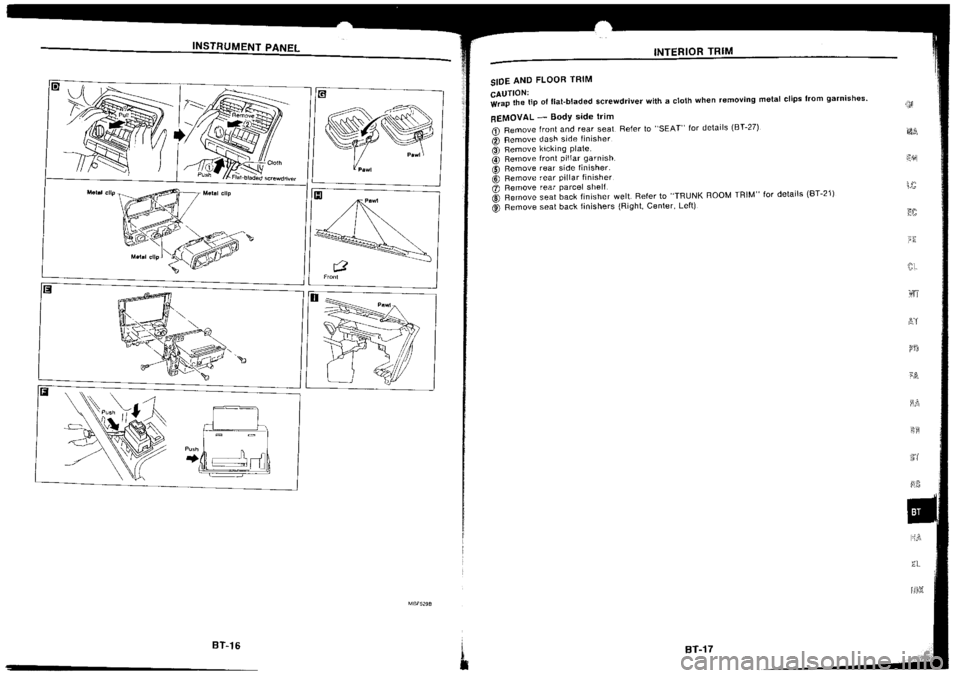 NISSAN SILVIA 1994 Service Repair Manual NISSAN SILVIA 1994 Service Repair Manual