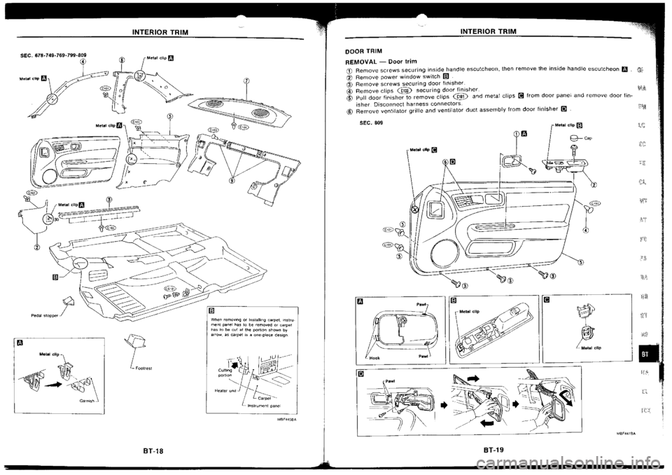 NISSAN SILVIA 1994 Service Repair Manual NISSAN SILVIA 1994 Service Repair Manual