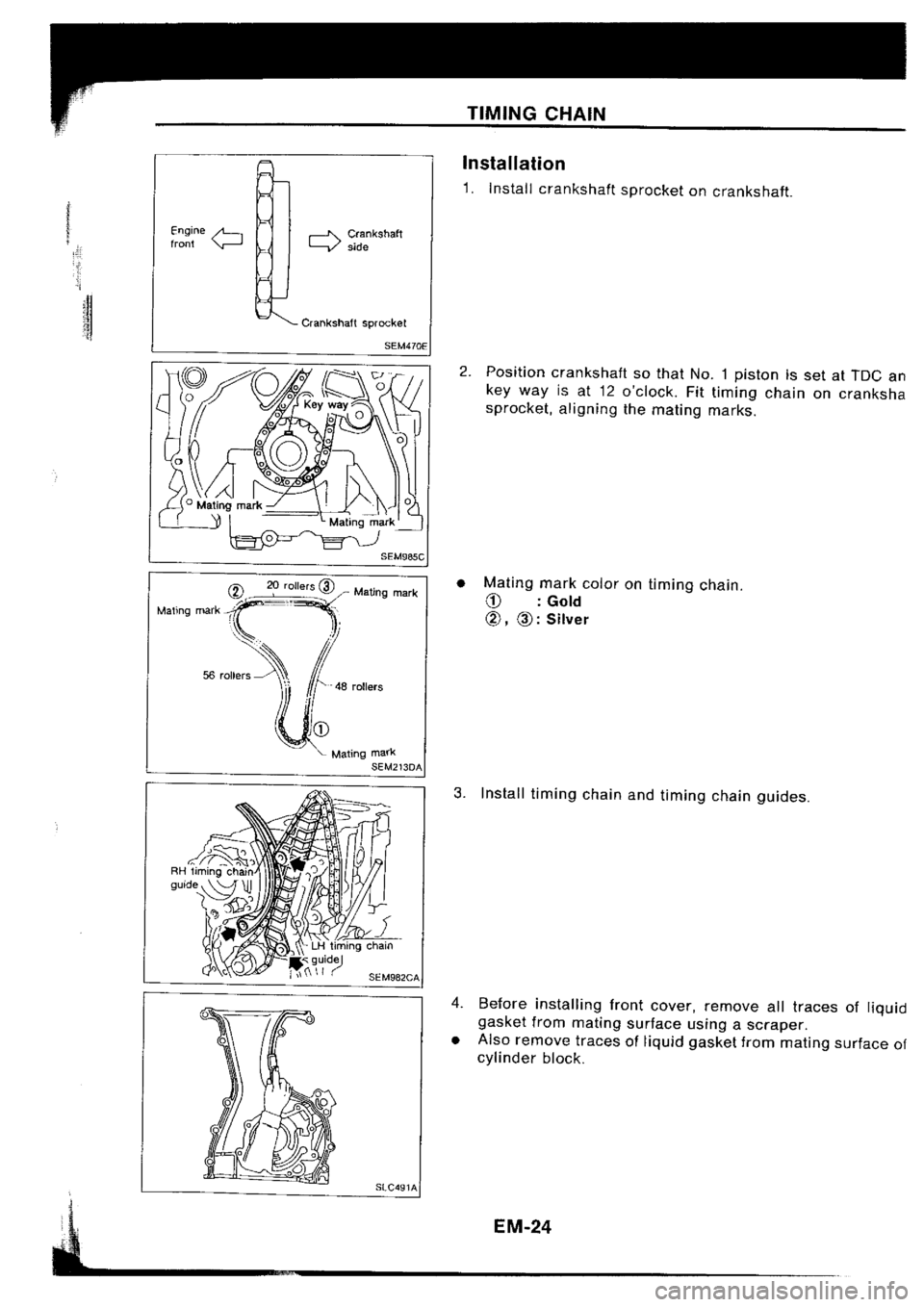 NISSAN SILVIA 1994  Service Workshop Manual 
