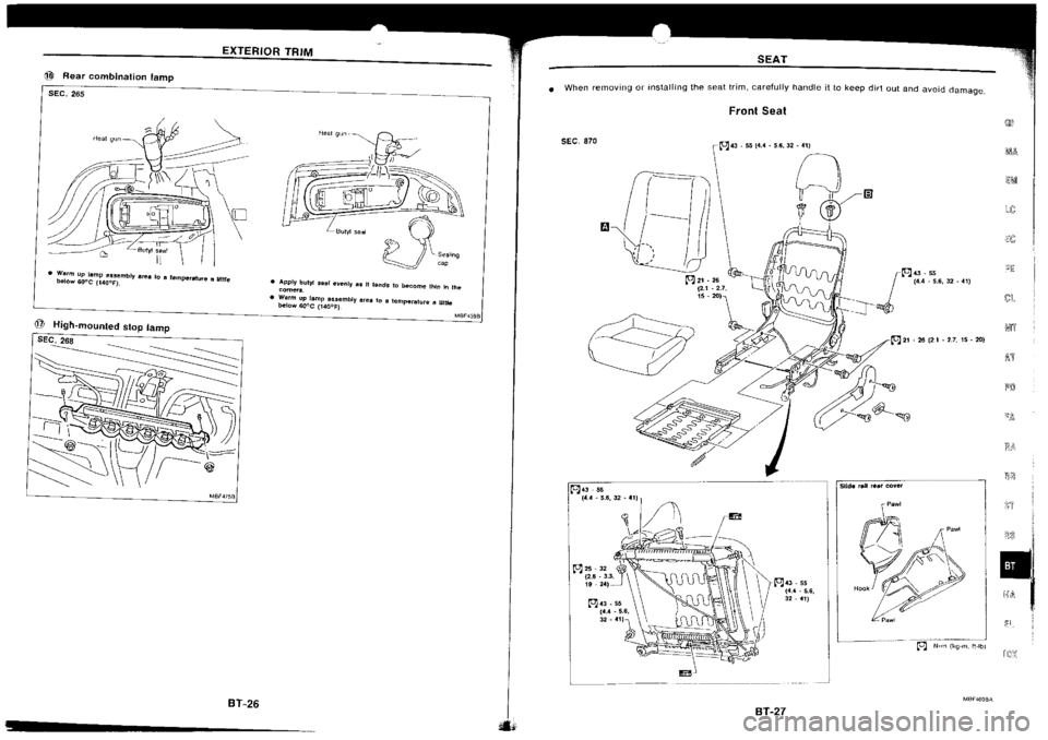 NISSAN SILVIA 1994 Service Repair Manual NISSAN SILVIA 1994 Service Repair Manual