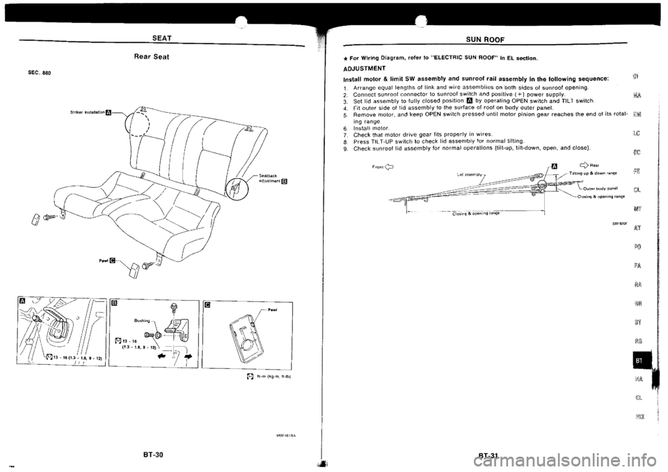 NISSAN SILVIA 1994 Service Repair Manual NISSAN SILVIA 1994 Service Repair Manual