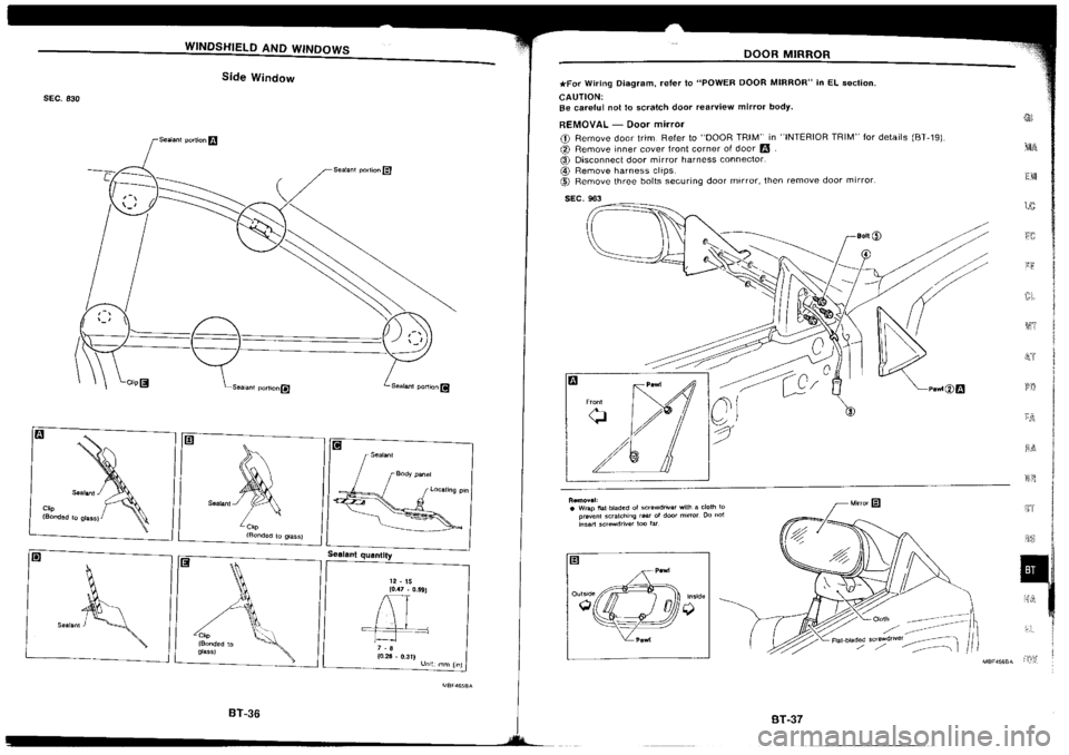 NISSAN SILVIA 1994 Service Repair Manual NISSAN SILVIA 1994 Service Repair Manual