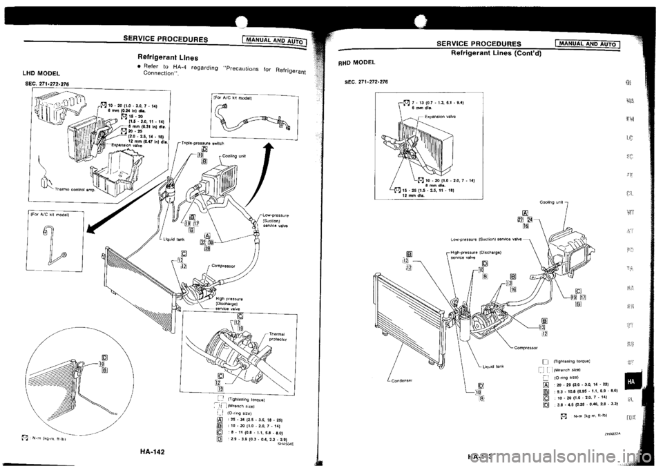 NISSAN SILVIA 1994  Service Repair Manual 