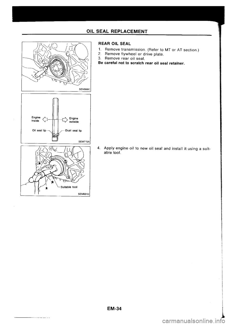 NISSAN SILVIA 1994  Service Manual PDF 