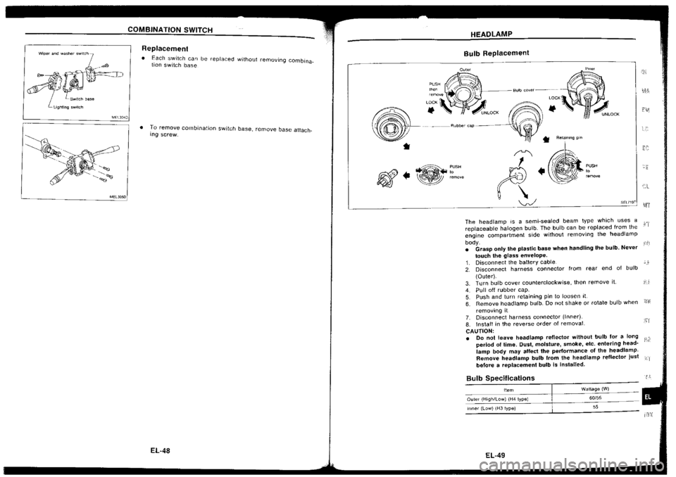 NISSAN SILVIA 1994 Service Repair Manual NISSAN SILVIA 1994 Service Repair Manual