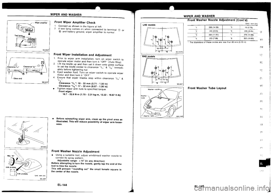 NISSAN SILVIA 1994  Service Repair Manual 