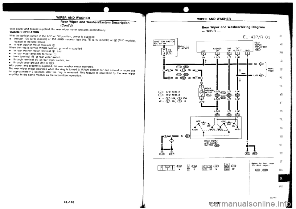 NISSAN SILVIA 1994  Service Repair Manual 